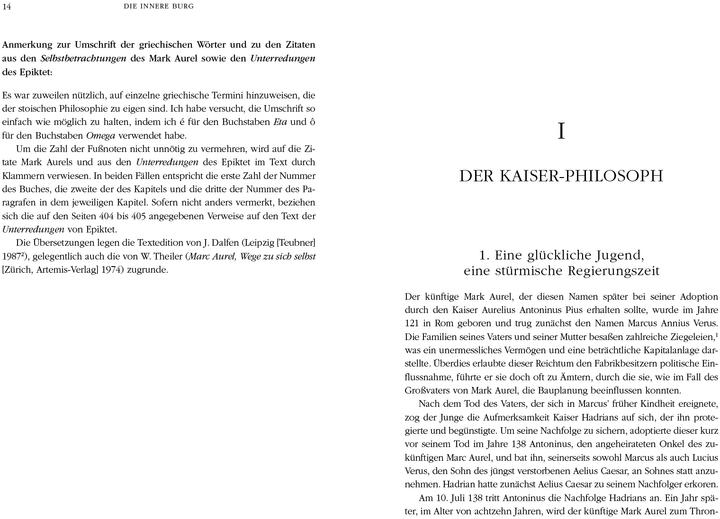 Immagine prodotto Die innere Burg (Tedesco, Pierre Hadot, 2025)