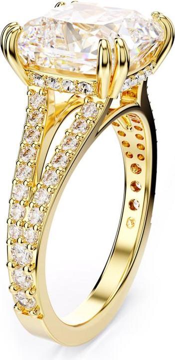Produktbild Swarovski Stilla Cocktail Ring Kissenschliff Weiss Gold (50)