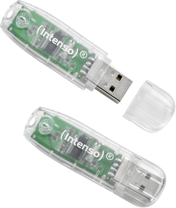 Actual product image Intenso Rainbow Line (32 GB, USB-A)