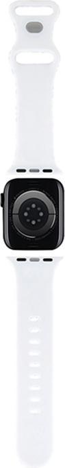 Produktbild Hello Kitty Pasek HKAWMSDIESK Apple Watch 38/40/41mm czarny/black strap Silicone Heads & Stripes (Silikon, Edelstahl)