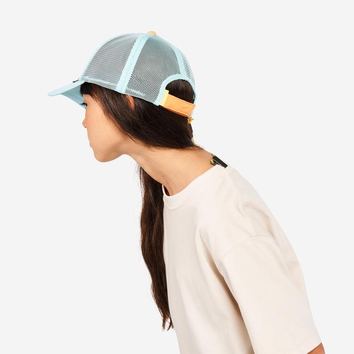 Actual product image Tribord Segelcap Kinder - Sailing 500 orange/blau (52, 53, 54, 55)