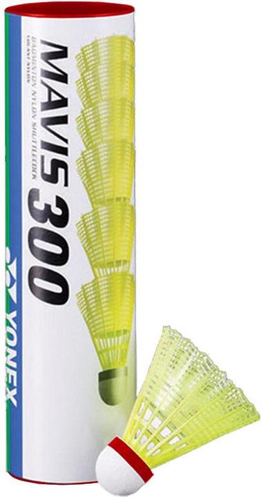 Actual product image Yonex Mavis 300 Shuttlecock (Pack of 6)