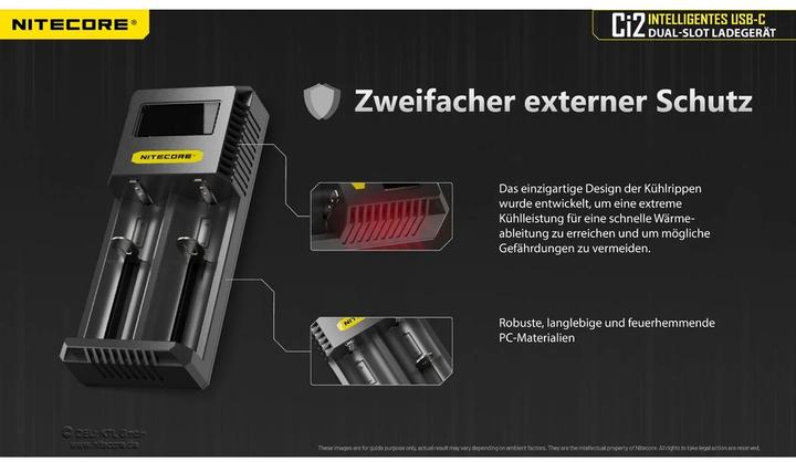 Produktbild Nitecore USB-C Ladegerät CI2