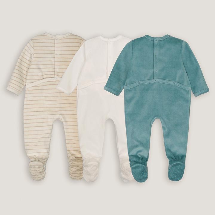 Immagine prodotto La Redoute Collections Romper in velluto a 3 pezzi (50)