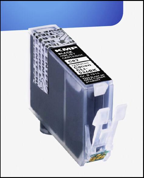 Actual product image KMP C82 Ink Cartridge compatible with Canon CLI-526 BK (FC)