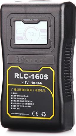 Actual product image Rolux V-Mount Battery RLC-160S 160Wh 14.8V 10800mAh (1 pcs., Device specific, Rechargeable battery)