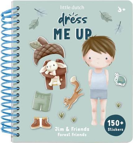 Image du produit Little Dutch Anziehbuch Forest Friends
