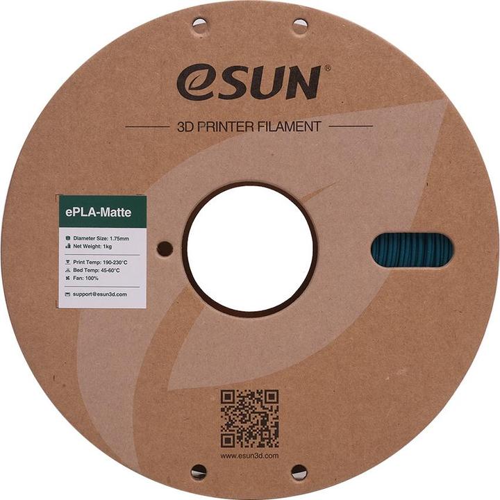 Produktbild eSUN ePLA-Matte Morandi Grün Filament 1.75mm 1Kg (PLA, 1.75 mm, 1000 g, Grün)