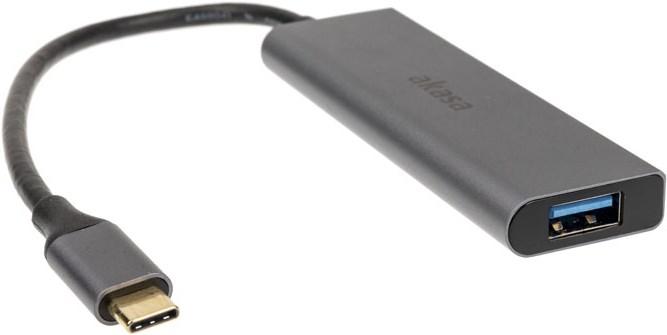 Image du produit Akasa USB type C vers 4x USB type A (USB-C, 4 Ports)
