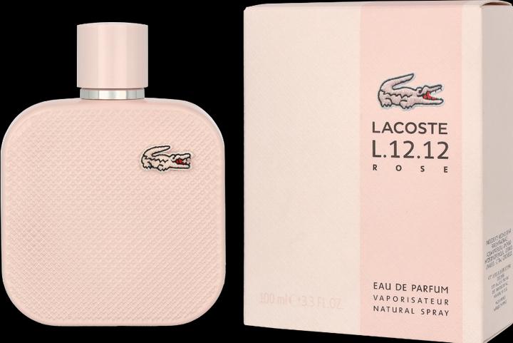 Actual product image Lacoste L.12.12 Rose (Eau de parfum, 100 ml)