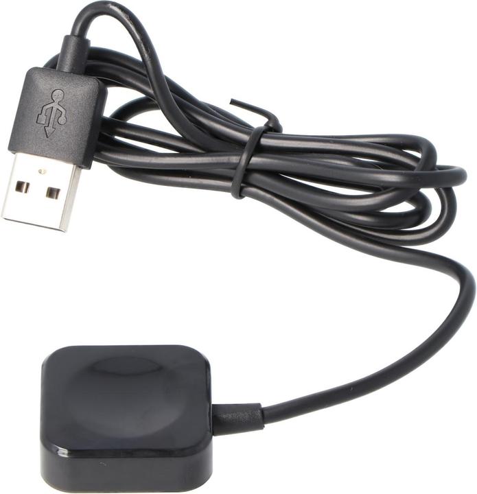 Produktbild AccuCell USB Ladestation passend für Apple Watch Series 1, 2, 3, 4, 5 schwarz