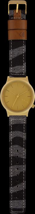 Productafbeelding Komono De Wizard Print Serie Denim Zebra (Analoog horloge, 36 mm)
