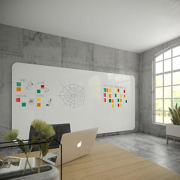 Produktbild smiT Design-XXL-Whiteboard VisuWall