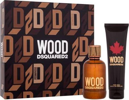Actual product image Dsquared2 Dsquared² - Wood For Him - EDT 100 ml + sprchovï¿½ gel 150 ml (Eau de toilette, 150 ml)