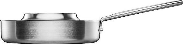 Actual product image Fiskars Norden Steel Sauté pan,with lid, 26cm, coated (Frying pan, Stainless steel)