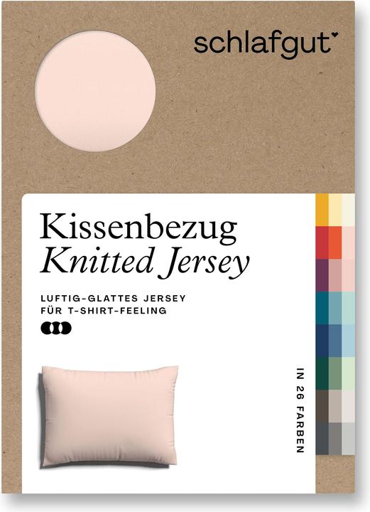 Produktbild schlafgut Knitted Jersey (Duvetbezug, 70 x 90 cm)