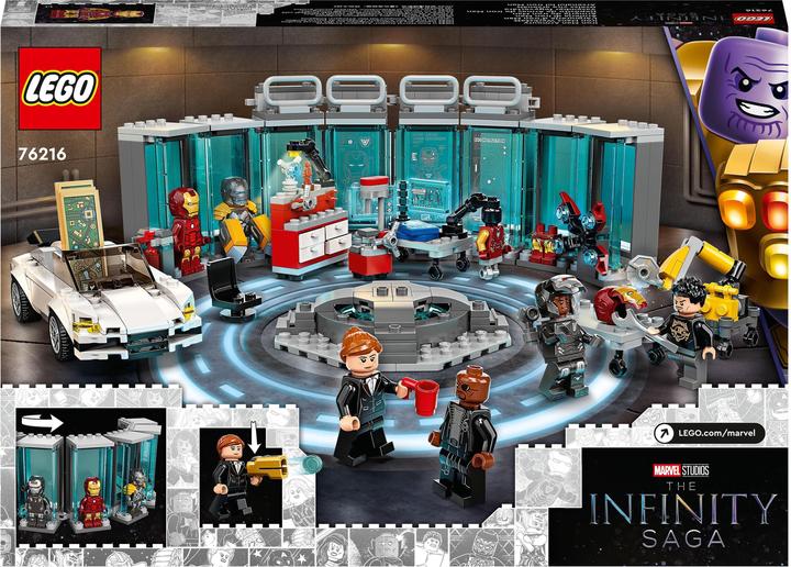 Produktbild LEGO Iron Mans Werkstatt (76216, LEGO Marvel)