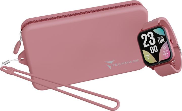 Image du produit Techmade Montre intelligente Glow Pink (40 mm)