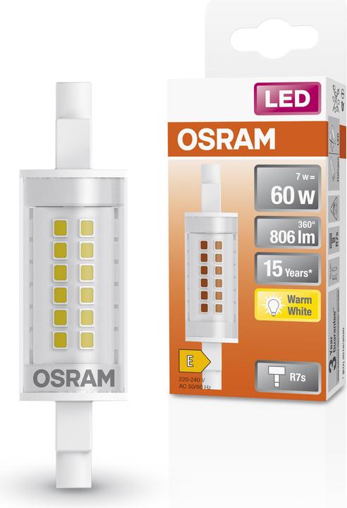 Produktbild Osram Led Slim Line R7S (R7s, 7 W, 806 lm, 1 x, E)