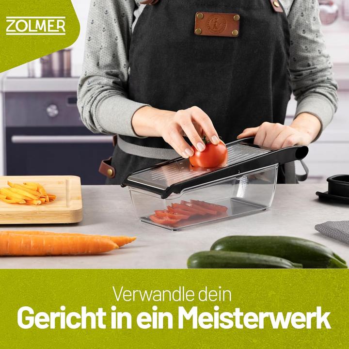 Actual product image Zolmer Gemüsehobel inkl. Fingerschutz und Auffangschale