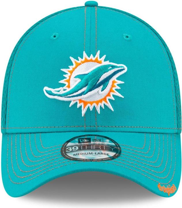 Produktbild New Era 39Thirty Stretch Mesh Cap - Miami Dolphins - M/L (M/L)