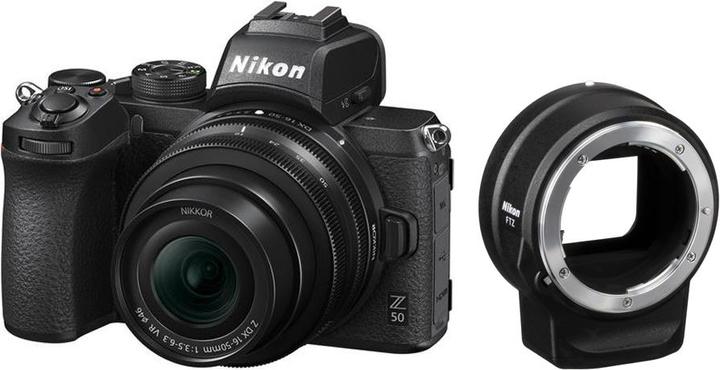 Nikon Z 50 Kit FTZ (16 - 50 mm, 20.90 Mpx, APS-C / DX)