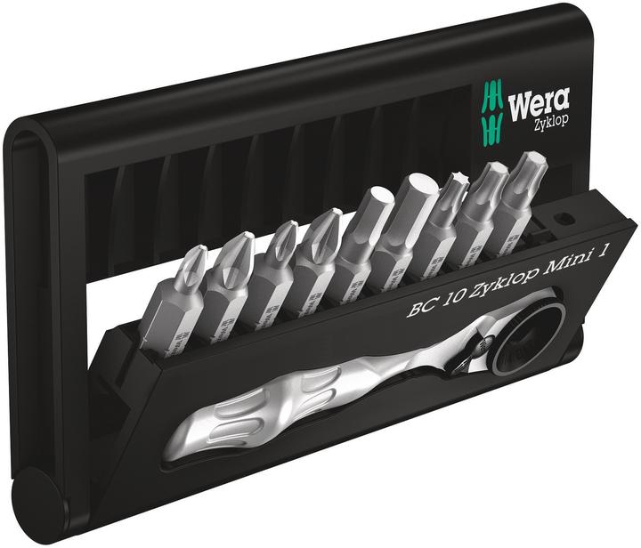 Wera Bit-Check 10 Zyklop Mini 1 (1/4")