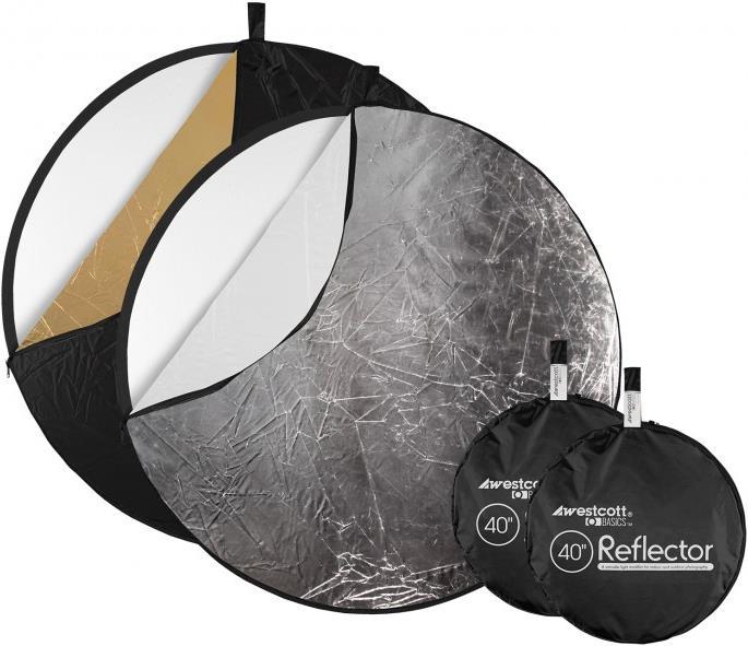 Actual product image Westcott Basics 5-in-1 (Folding reflector, 101 cm)