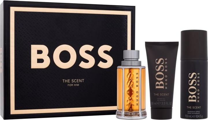 Hugo Boss The Scent Gift set EDT 100 ml. deo spray 150 ml and shower gel 100 ml 100ml (Parfum set)