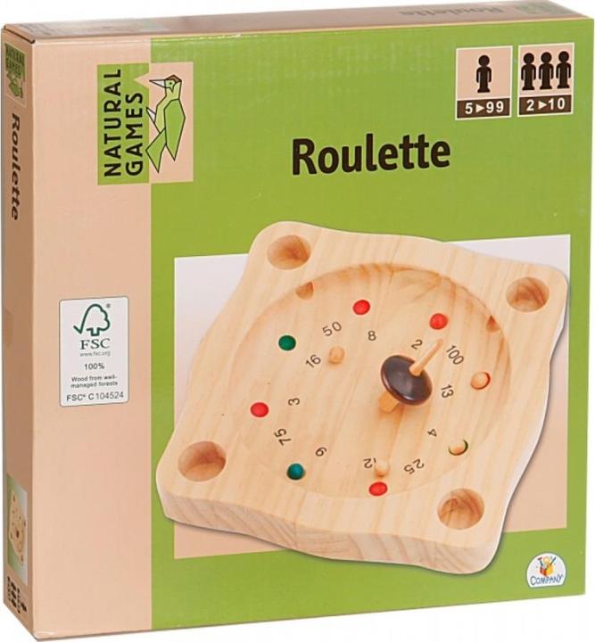 Actual product image Natural games Roulette (German)