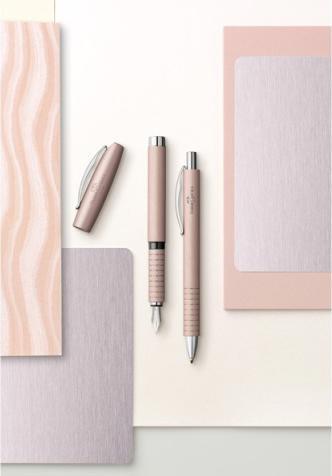 Actual product image Faber-Castell Essentio M fountain pen (Pink, 1 x)