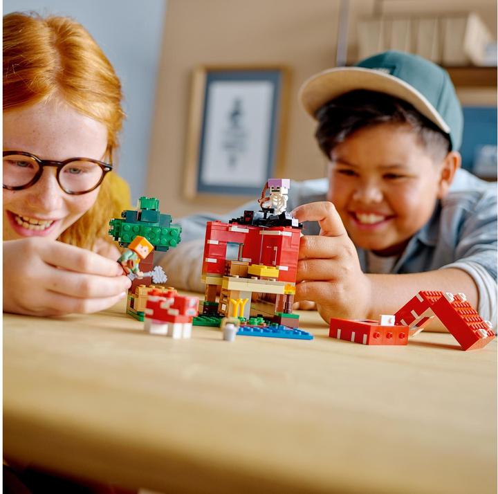 Produktbild LEGO Das Pilzhaus (21179, LEGO Minecraft)