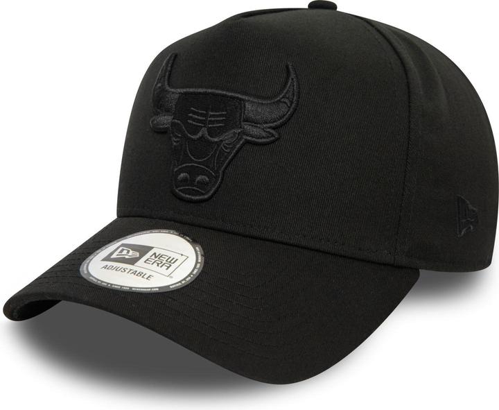 Actual product image New Era E-Frame Snapback Cap - Mono Chicago Bulls (One size)