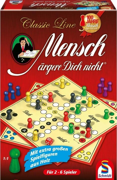 Produktbild Schmidt Spiele Mensch ärgere dich nicht (Deutsch)