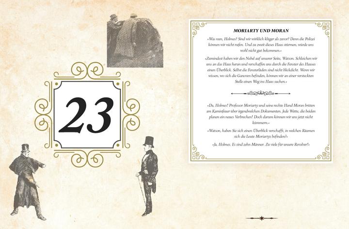 Actual product image Sherlock Holmes' Advent Calendar of Logic Puzzles