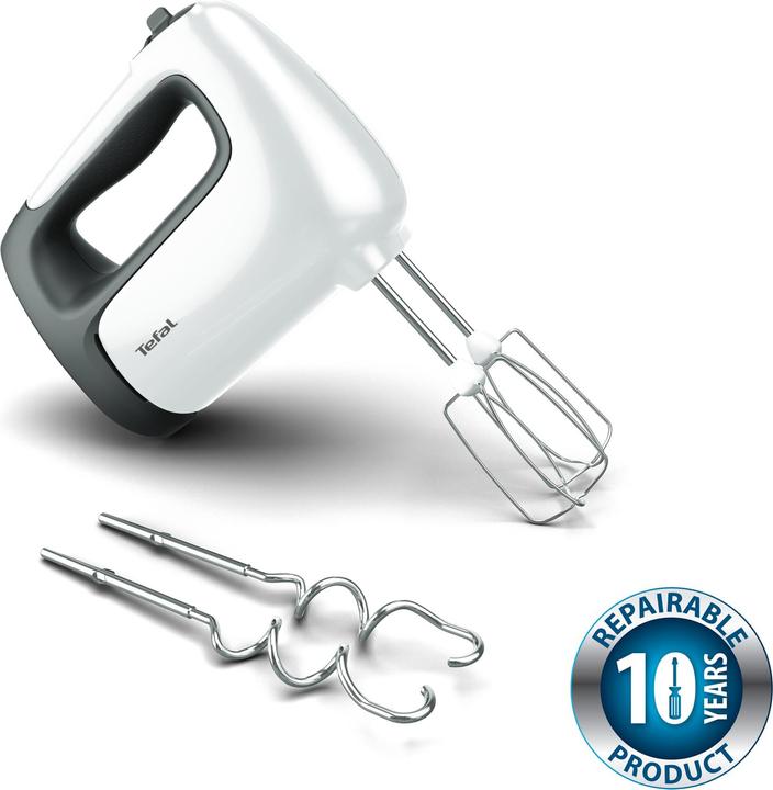 Productafbeelding Tefal HT4621 Handmixer Prep 'Mix+ wit / zwart (500 W)