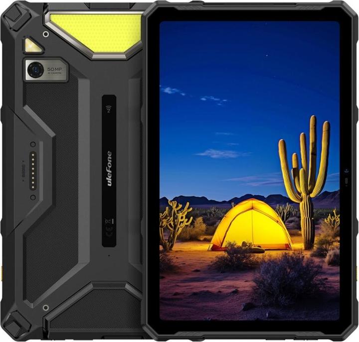 Actual product image Ulefone Tablet Armor Pad 4 Ultra 8GB/256GB schwarz ohne Ladegerät (10.36", 256 GB, Black)