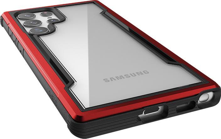 Image du produit X-Doria Raptic Shield Pro - Étui pour Samsung Galaxy S22 Ultra 5G (protection antimicrobienne) (Rouge) (Samsung Galaxy S22 Ultra)