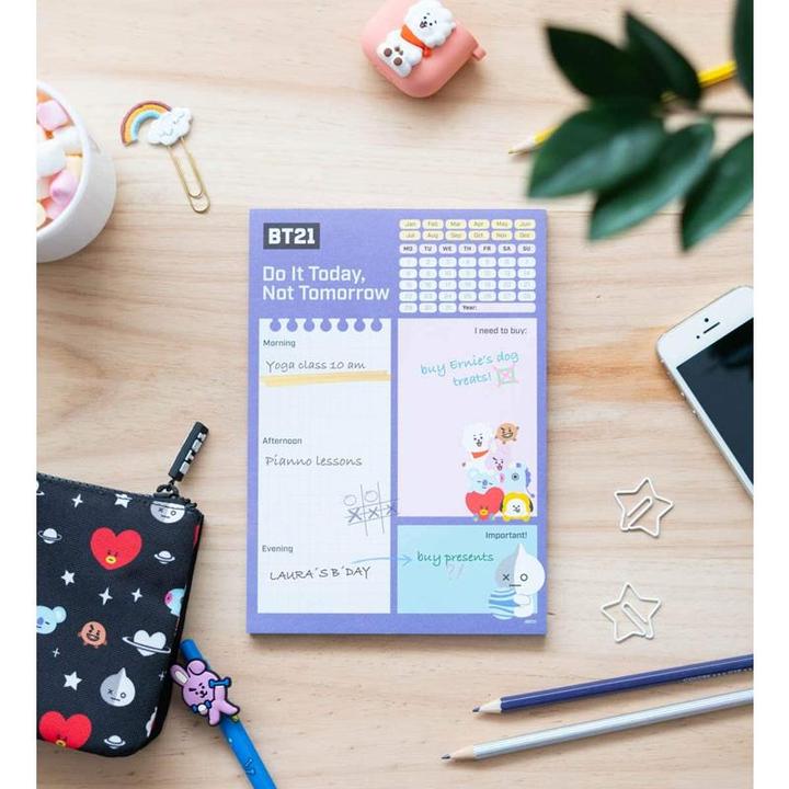 Image du produit Line Friends BT21 - Agenda journalier A5 (A5)