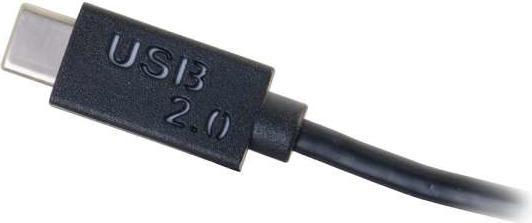 Image du produit C2G Câble adaptateur USB2.0 USB-C vers DB9 série RS232