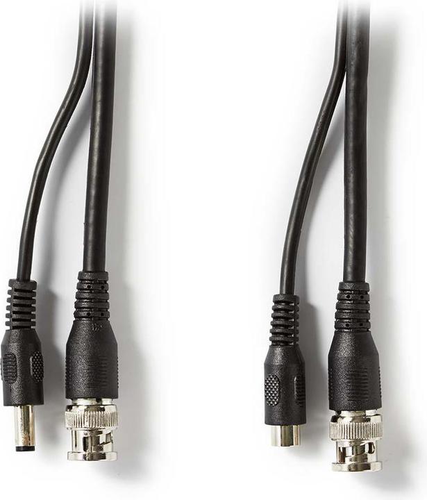 Immagine prodotto Nedis Cavo di sicurezza CCTV | BNC / DC | 30,0 m | rotondo | PVC | nero | confezione di cartone (Cavi antenna)