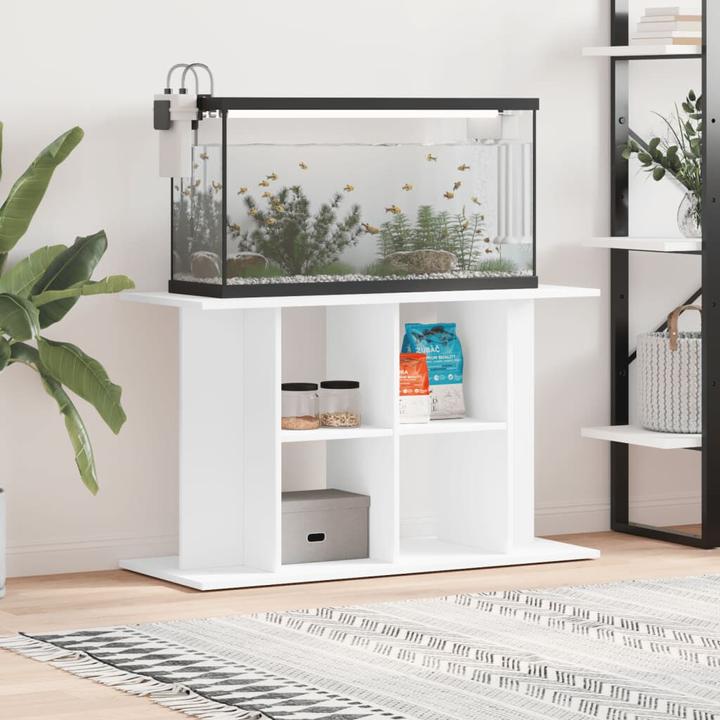VidaXL Aquariumständer Weiss 100x40x60 cm Holzwerkstoff, Farbe