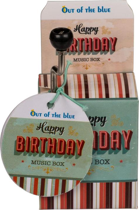 Produktbild Out of the blue Spieluhr Musikbox Happy Birthday