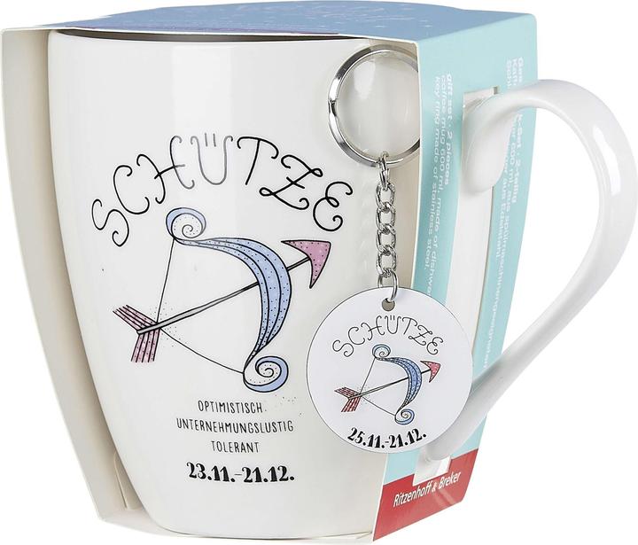 Produktbild Ritzenhoff & Breker Jumbo-Tasse 650 ml. Sternzeichen Schütze (650 ml, 1 x)
