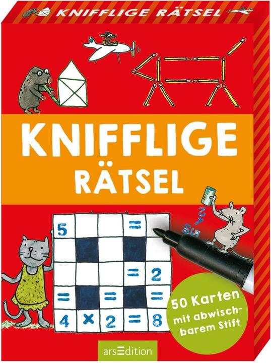 Actual product image Tricky puzzles (German)