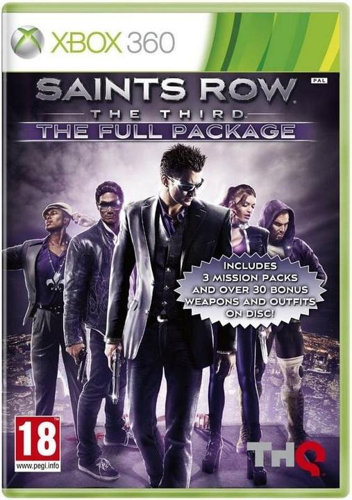 Actual product image THQ Saints Row The Third (The Full Package) (SPA/Multi in Game) (Xbox 360)