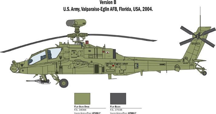 Produktbild Italeri AH-64D Apache Longbow