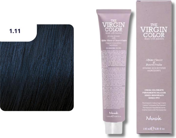 Nook Virgin Color Haarfarbe (1.11 Dunkelblaue Esche)