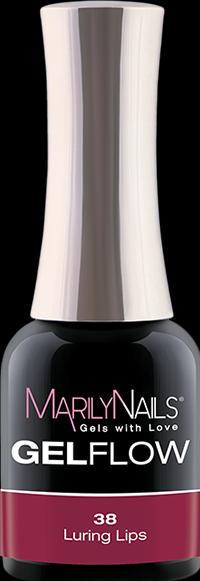 Immagine prodotto Marily Nails GELFLOW - 38 labbra seducenti (Smalto per unghie effetto gel)