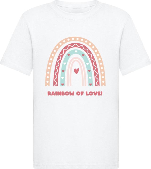 Merchcode Kids Rainbow of Love - Basic Tee - 185139